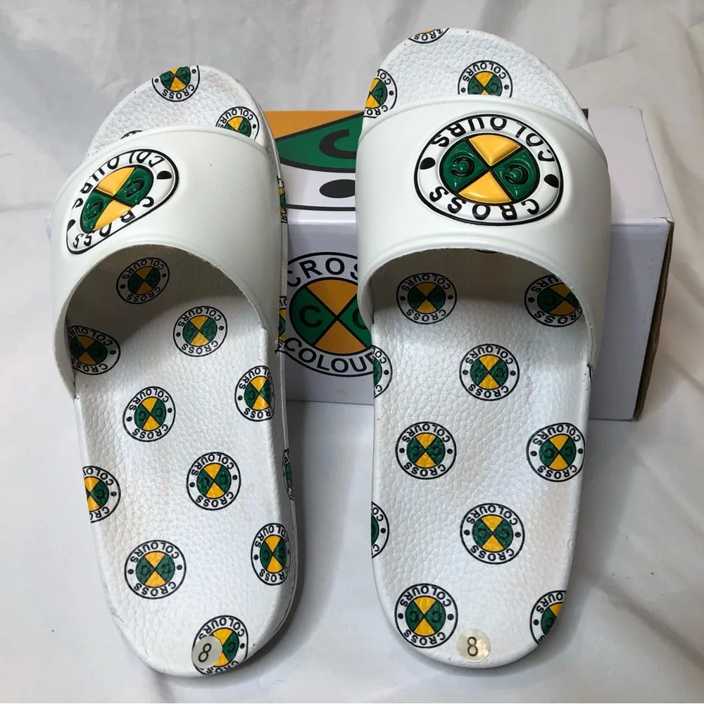 Cross Colours Women’s Slides— Size 8W - Picture 5 of 6